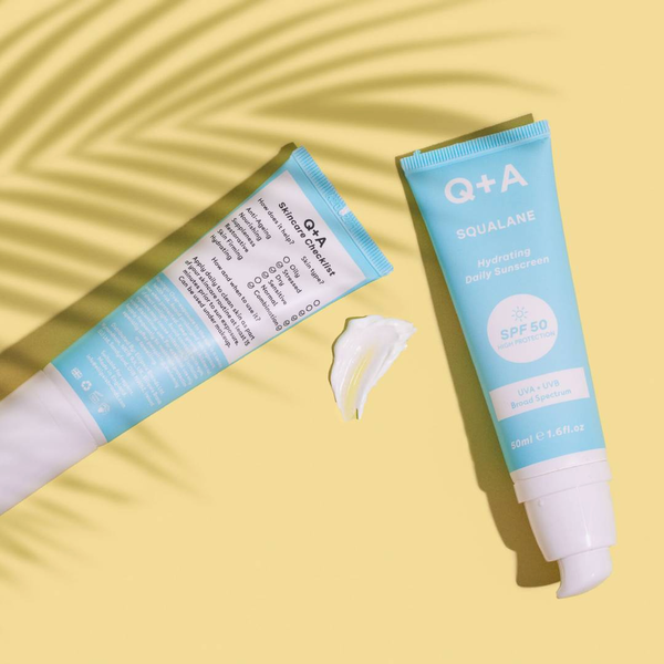 Крем для лица SPF50 Q+A Увлажняющий для лица со скваланом и, Squalane hydrating — фото 2