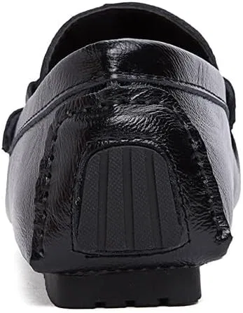 Мокасины кожаные с кисточками WouND Mens Loafers, черный — фото 3