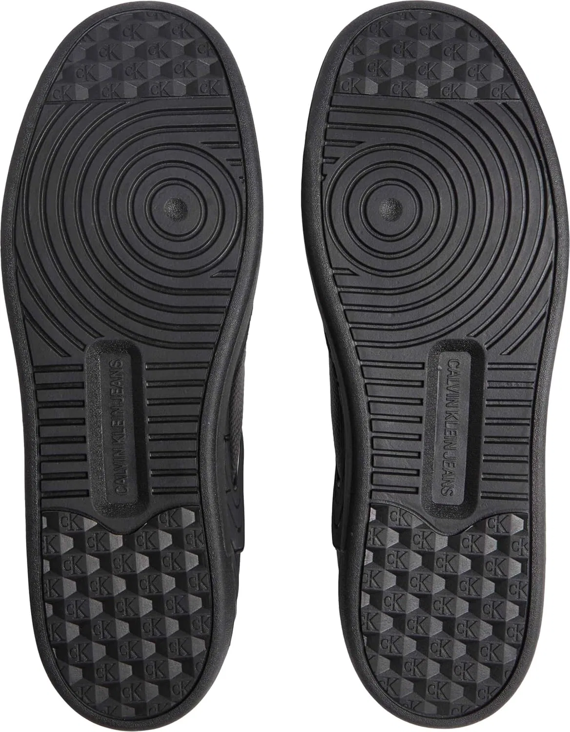 Кроссовки Calvin Klein Herren Cupsole Basket Hybrid Schuhe, Black Triple Black — фото 4