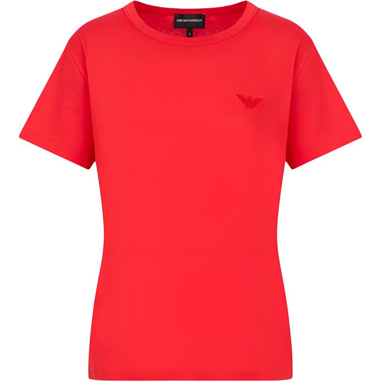 

EMPORIO ARMANI Футболка Year Of The Rabbit SS23 Regular женская красная