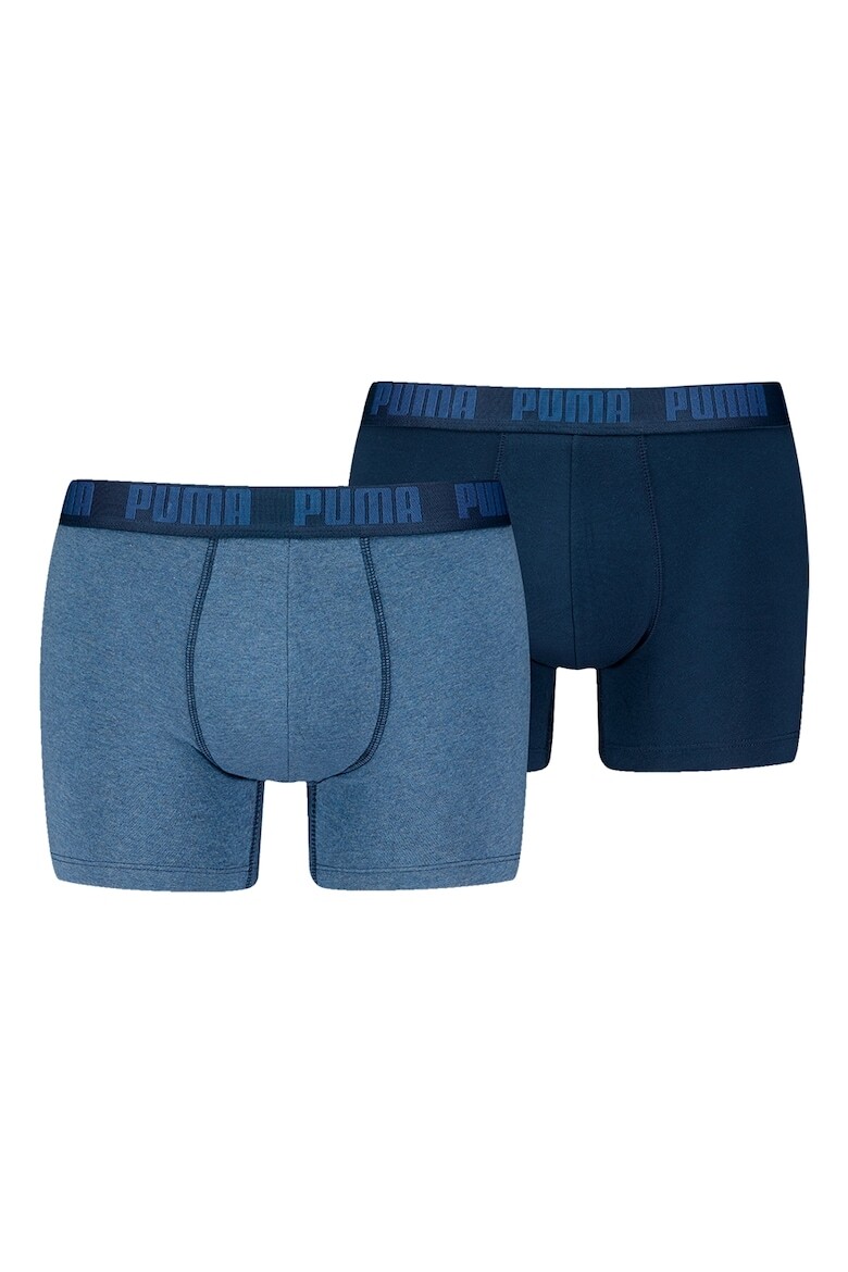 

Боксеры с логотипом на поясе - 2 пары Puma, синий