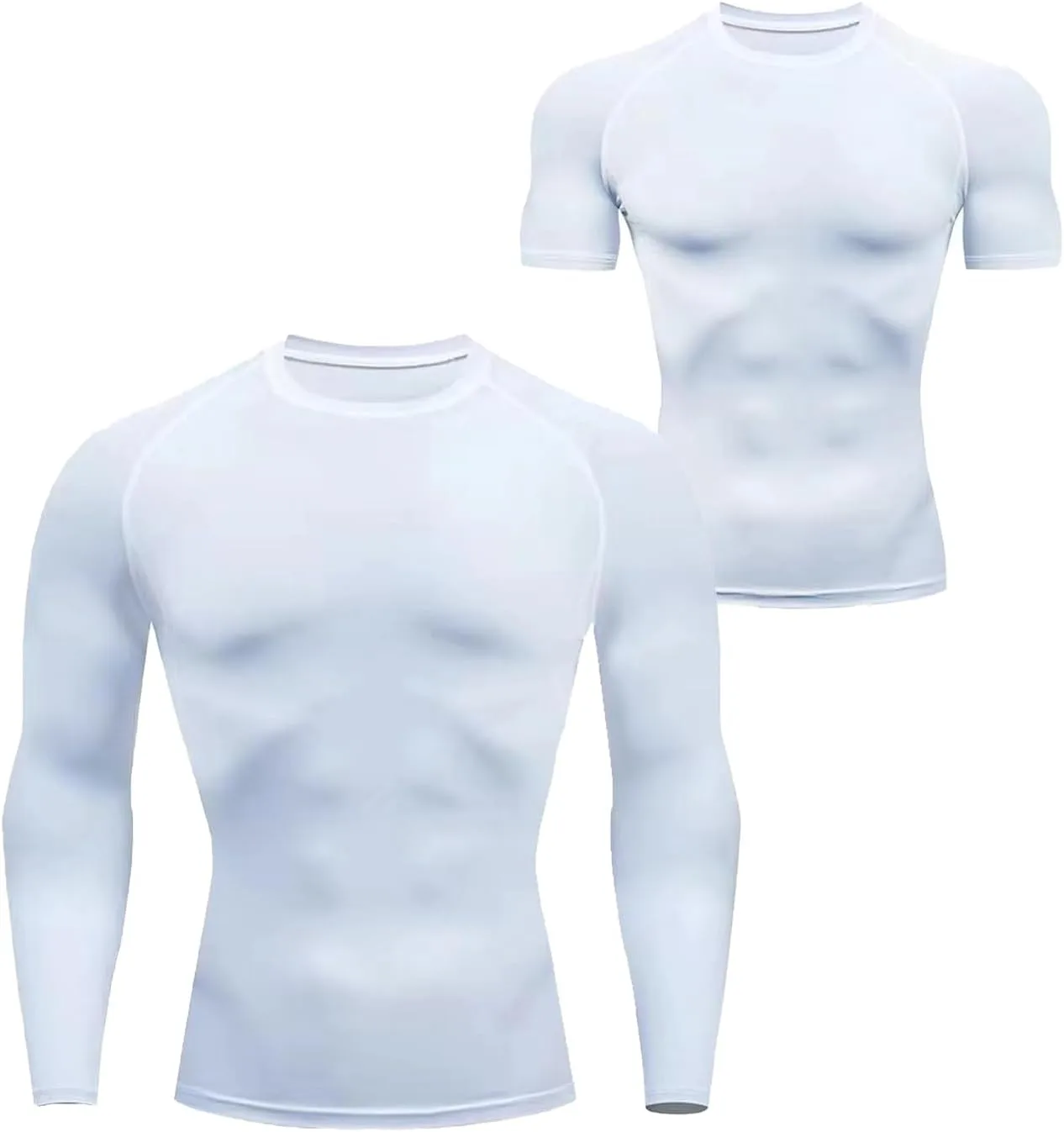 

Мужская компрессионная футболка с длинным/коротким рукавом для спорта и тренировок