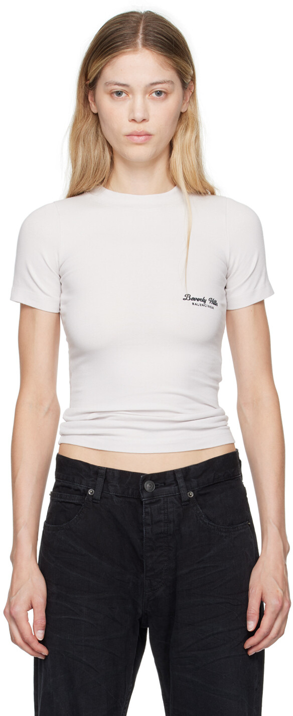 

Футболка Off-White 'Beverly Hills' Balenciaga