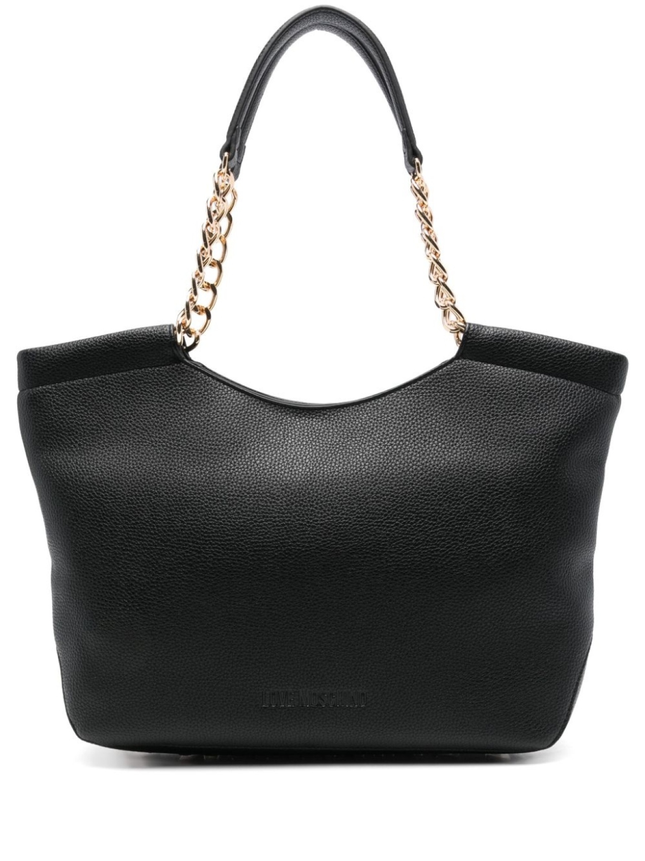 

Love Moschino сумка-тоут с логотипом, черный