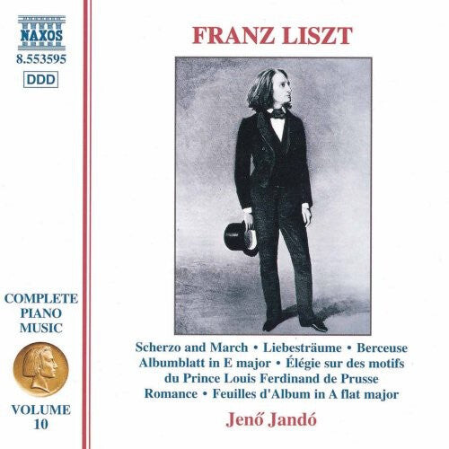 

CD диск Liszt / Jando: Complete Piano Music 10