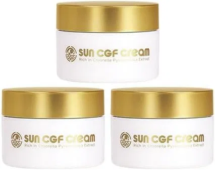 Крем для лица Sun Chlorella — Дневной с хлореллой C.G.F., по , без отдушки, 45 г