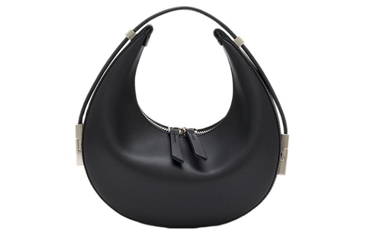 

TONI MINI Гладкая Кожаная Сумка через плечо Женская Черная OSOI