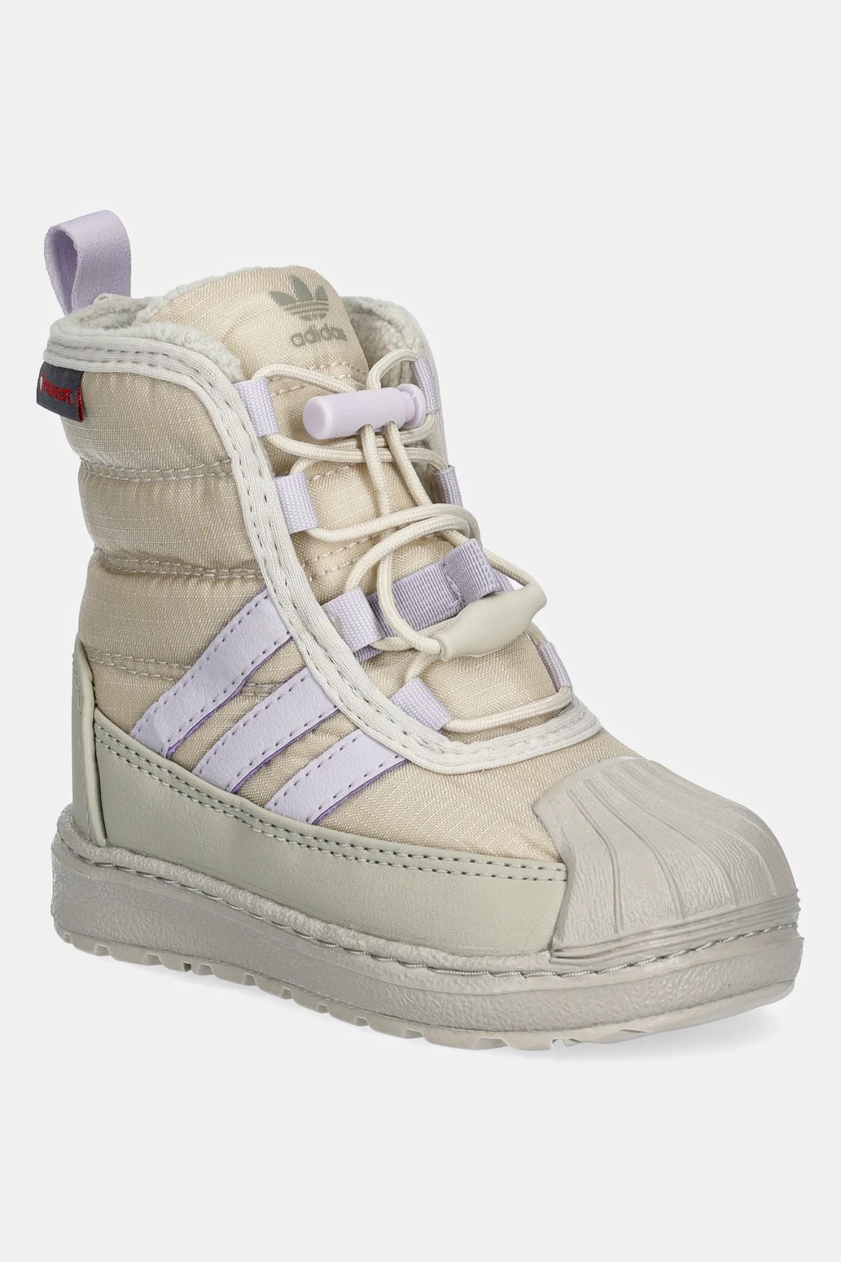 

Детские зимние ботинки SUPERSTAR 360 BOOT 2.0 adidas Originals, бежевый