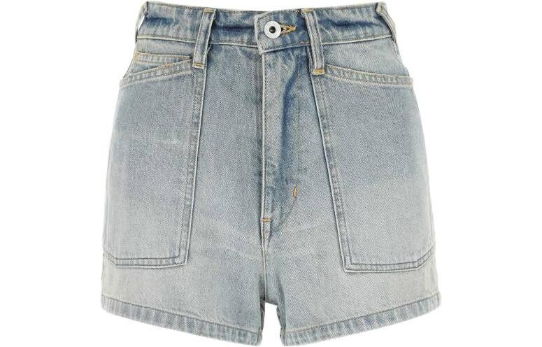 

Шорты джинсовые Kenzo High-waisted, синий