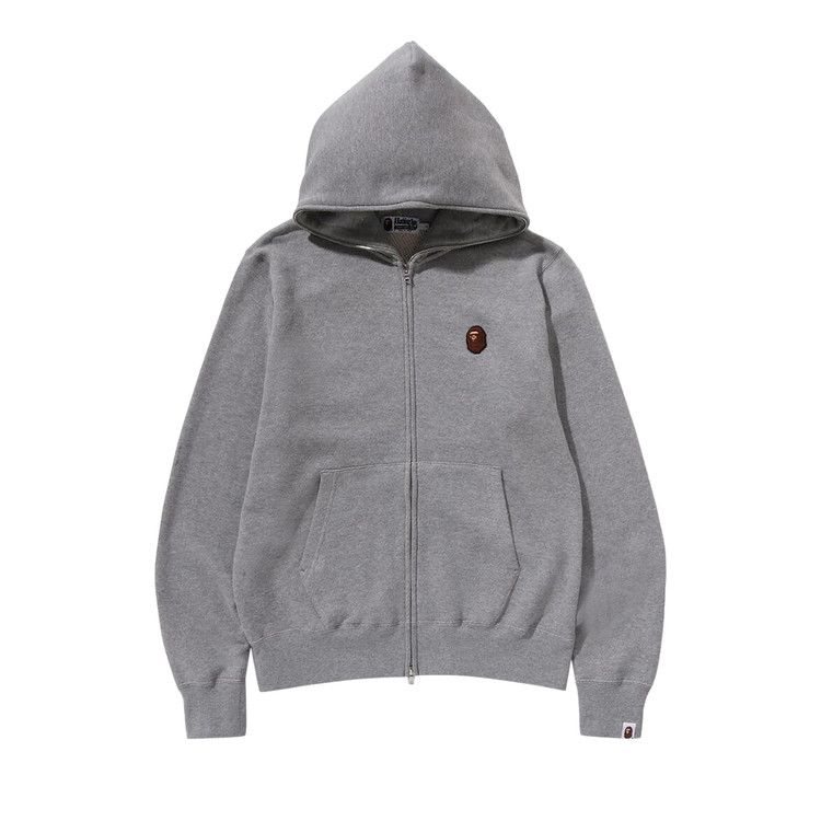 

Худи BAPE One Point Full Zip Hoodie, Grey
