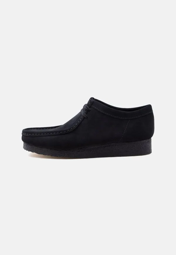 Повседневные кроссовки wallabee на шнуровке Clarks Originals, Black