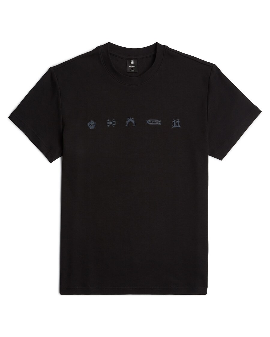 

Рубашка G-STAR Small Symbols, черный