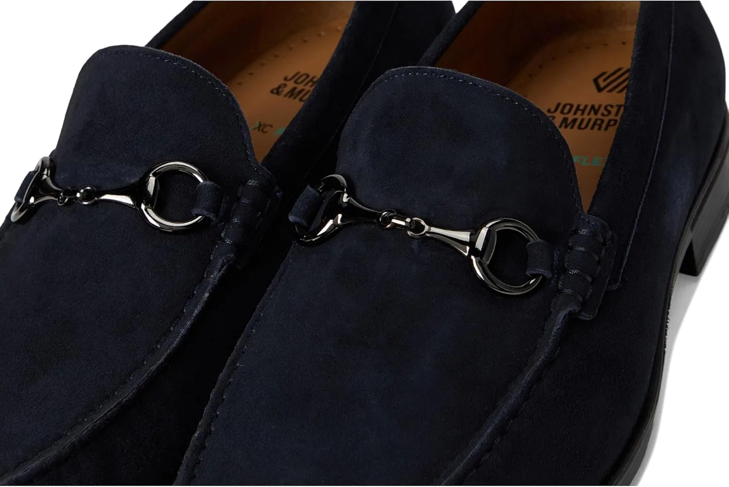 Лоферы Harrison Johnston & Murphy, Navy Suede — фото 2