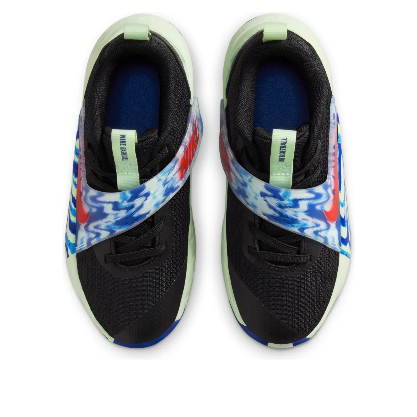 Кроссовки (PS) Nike Team Hustle D 12 'Black Royal Volt Bright Crimson' — фото 2