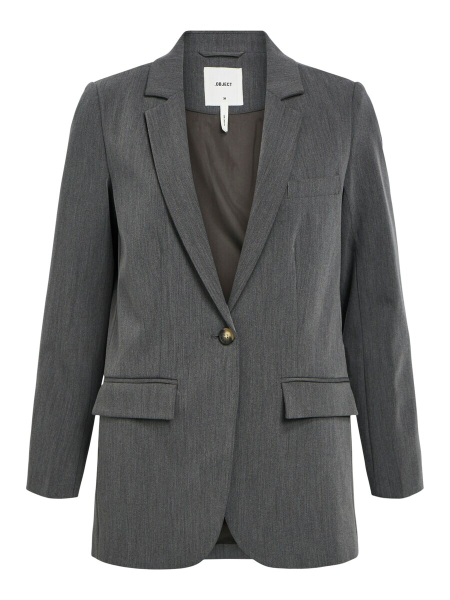 

Блейзер OBJECT Blazer OBJSIGRID, цвет mottled grey