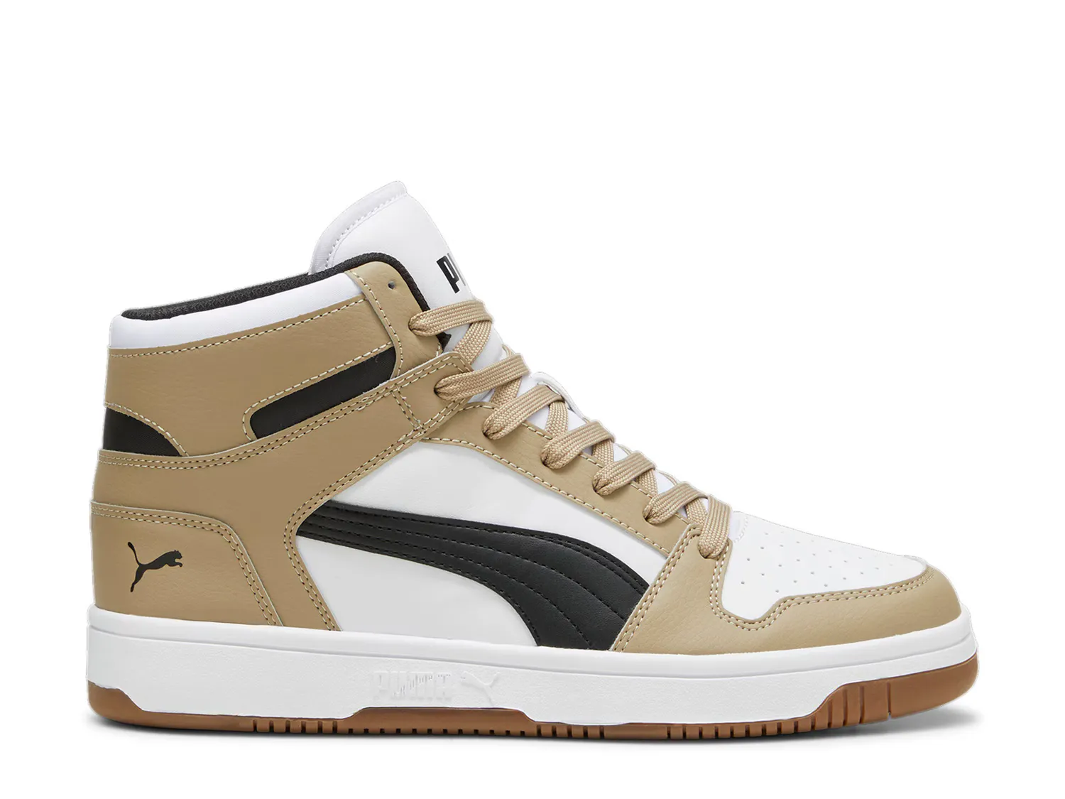 

Кроссовки Rebound Layup SL Sneaker Puma, черный/бежевый/белый