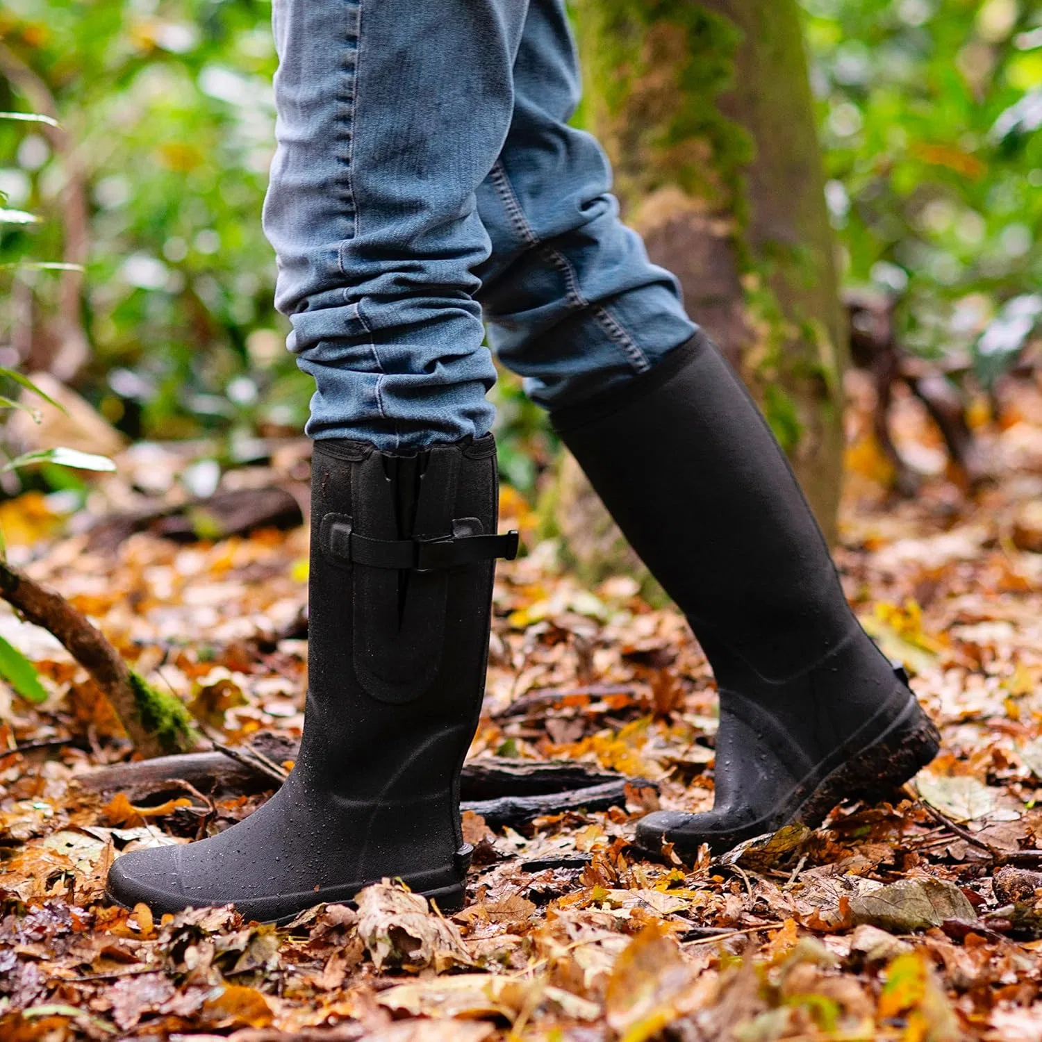 Резиновые ботинки Lakeland Active Helton для мужчин с неопреновой подкладкой, Black — фото 2