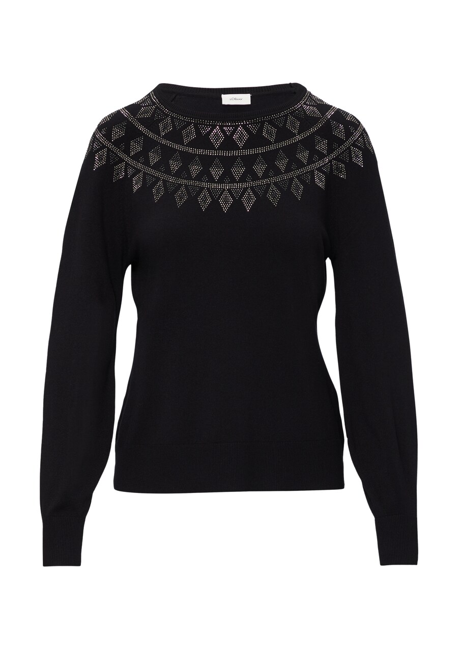 

Свитер s.Oliver BLACK LABEL, черный