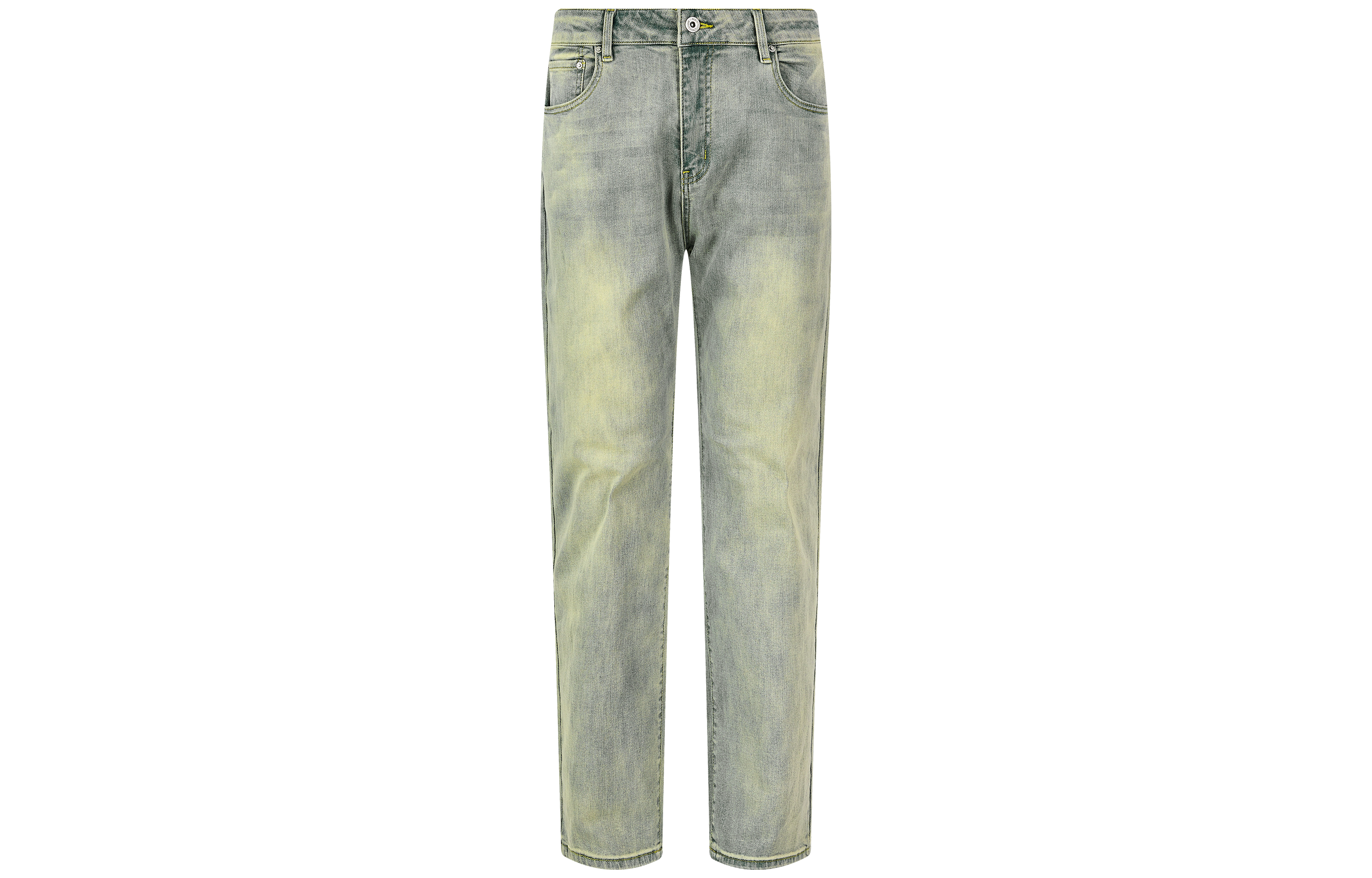 

Джинсы унисекс из серии DENIM Washing Process KREATE, Yellow Mud Denim