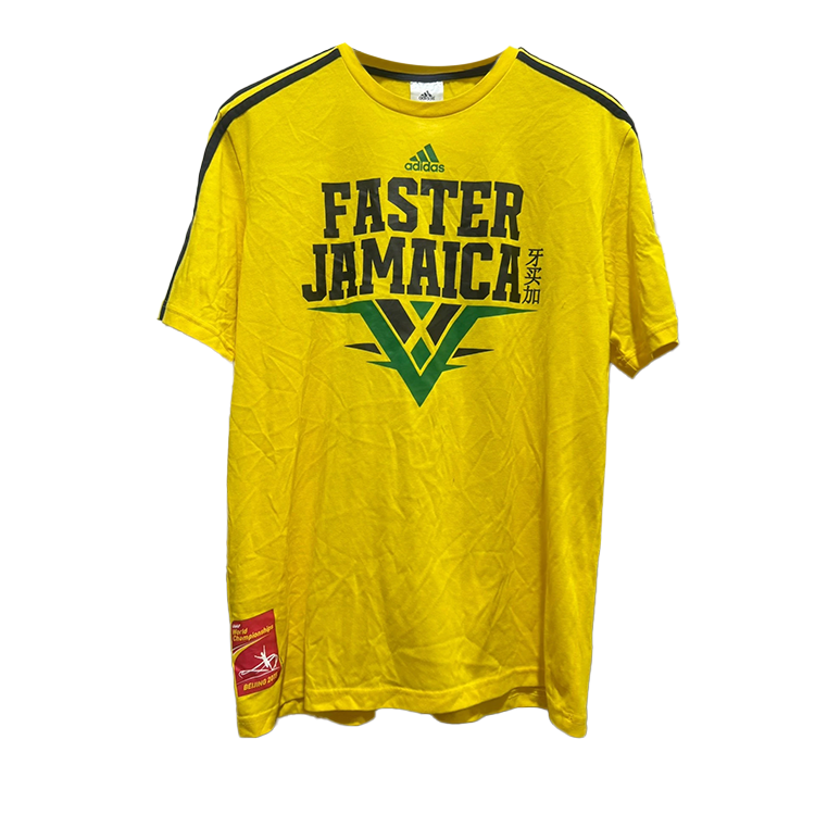Adidas Футболка Soccer Jerseys Men's Yellow