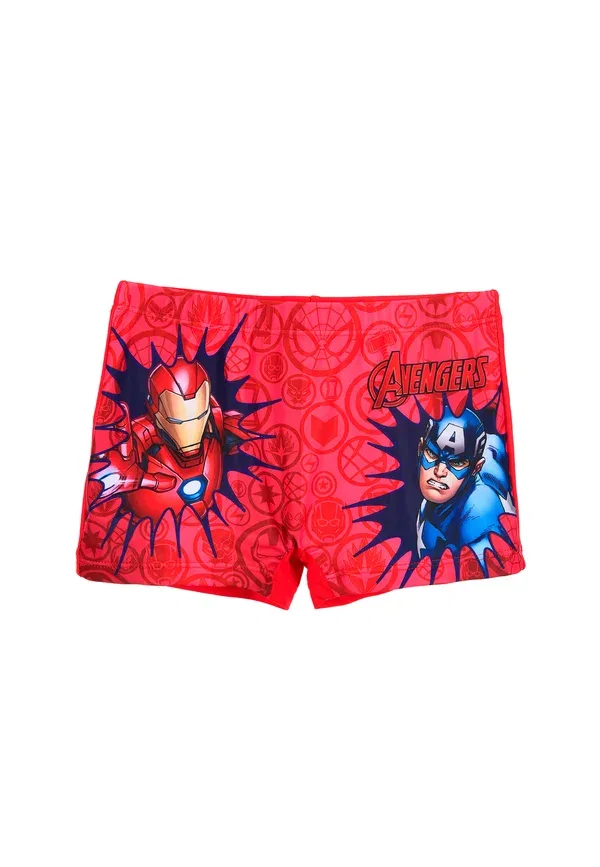 Плавки Iron man captain america swimming trunks Avengers, красный
