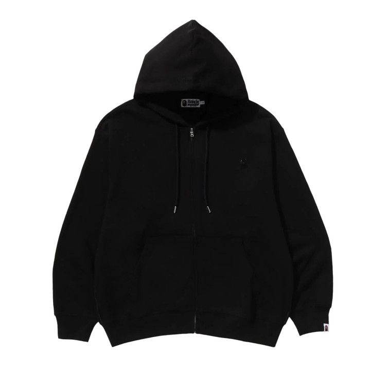 

Худи BAPE One Point Relaxed Fit Full Zip Hoodie, Black