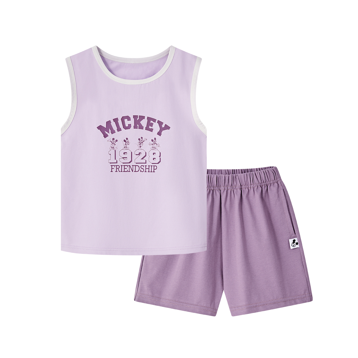 

Детская повседневная спортивная одежда Disney, фиолетовый