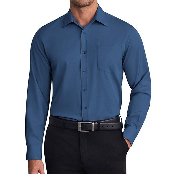 

Мужская рубашка с длинным рукавом Coofandy, Dark Blue