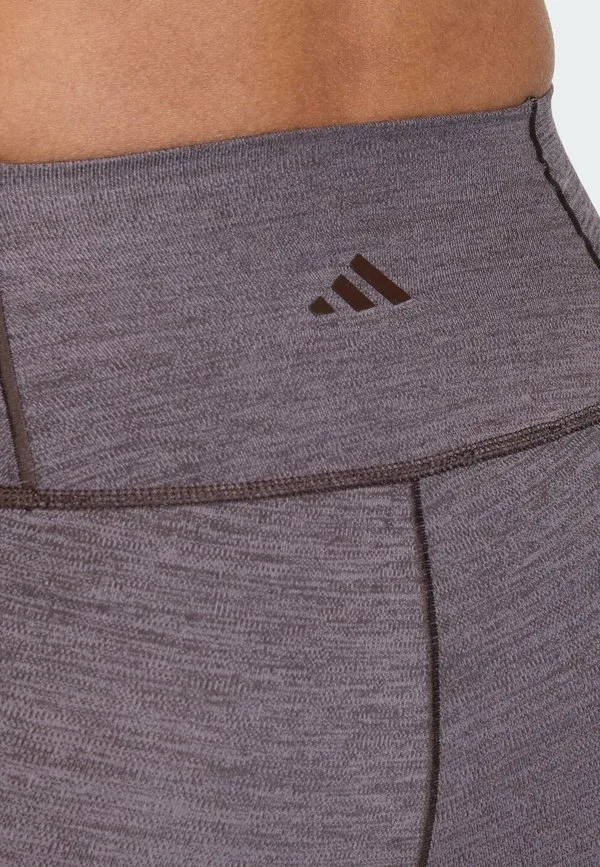 Леггинсы Adidas all me 7/8 Adidas Performance, Aurora Coffee Mel — фото 4