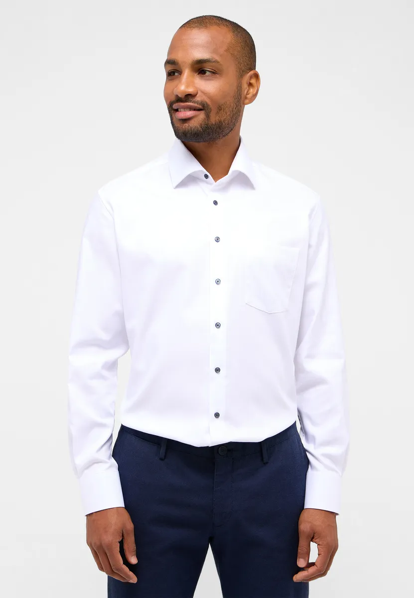 

Рубашка Eterna с длинными рукавами "MODERN FIT", белый
