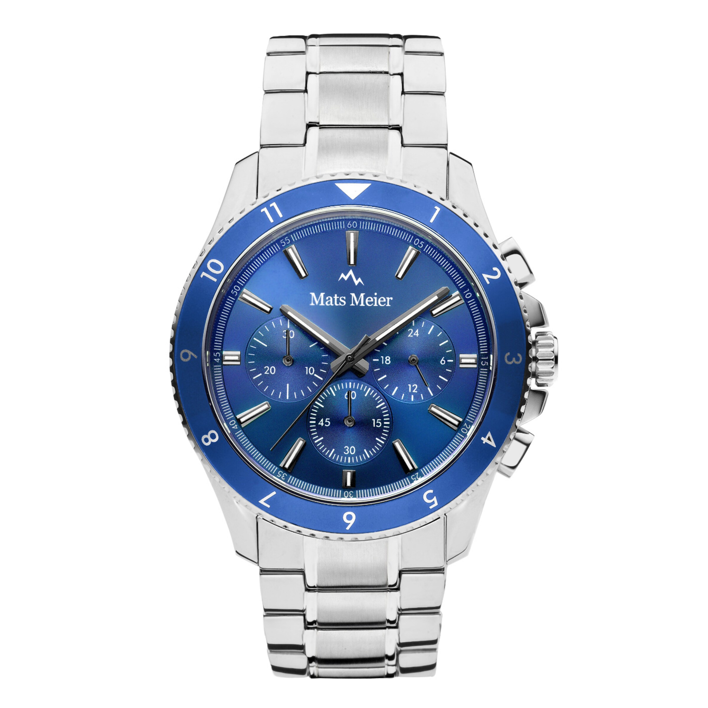 

Mats Meier Серебряные аналоговые часы