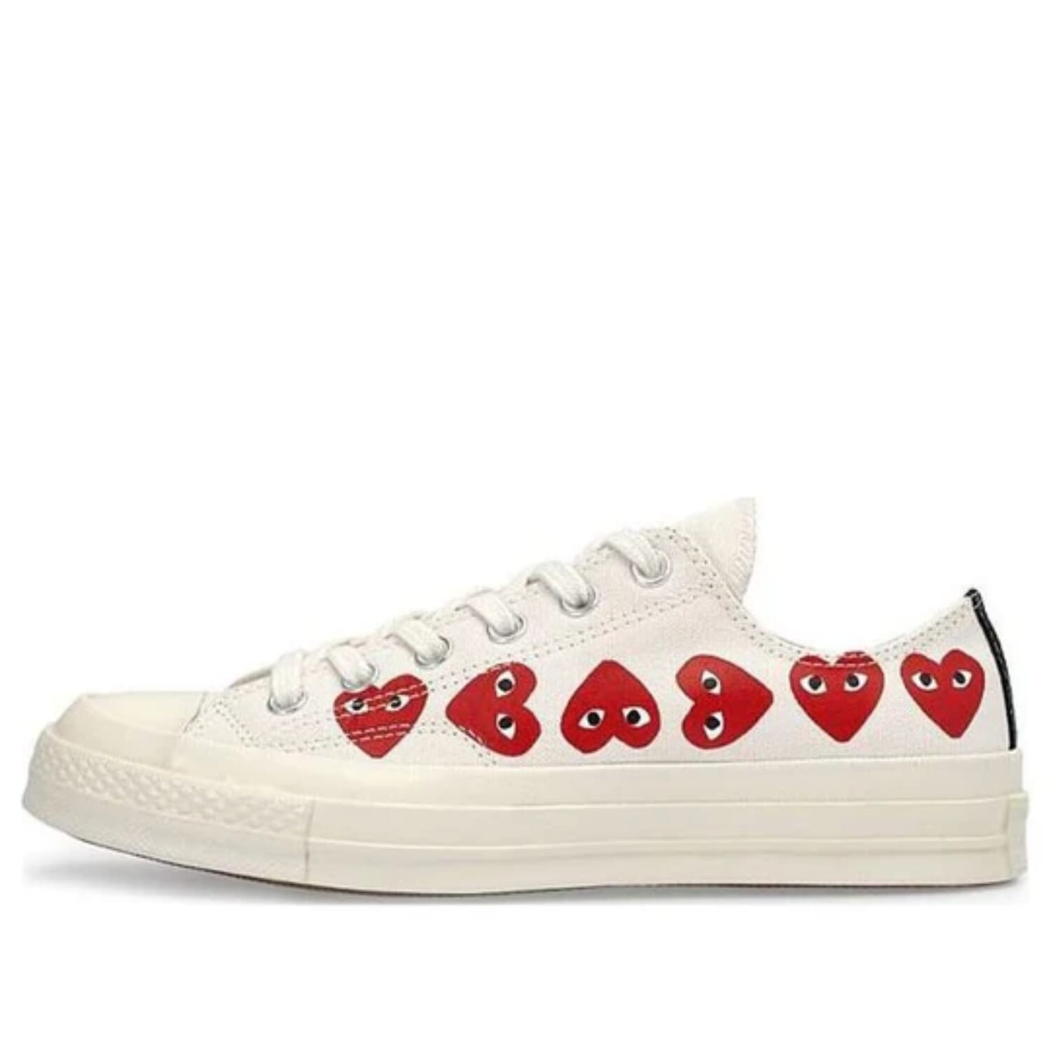 

Кроссовки Converse Chuck 70 CDG OX EG Egret/High Risk Red 162975C мужские