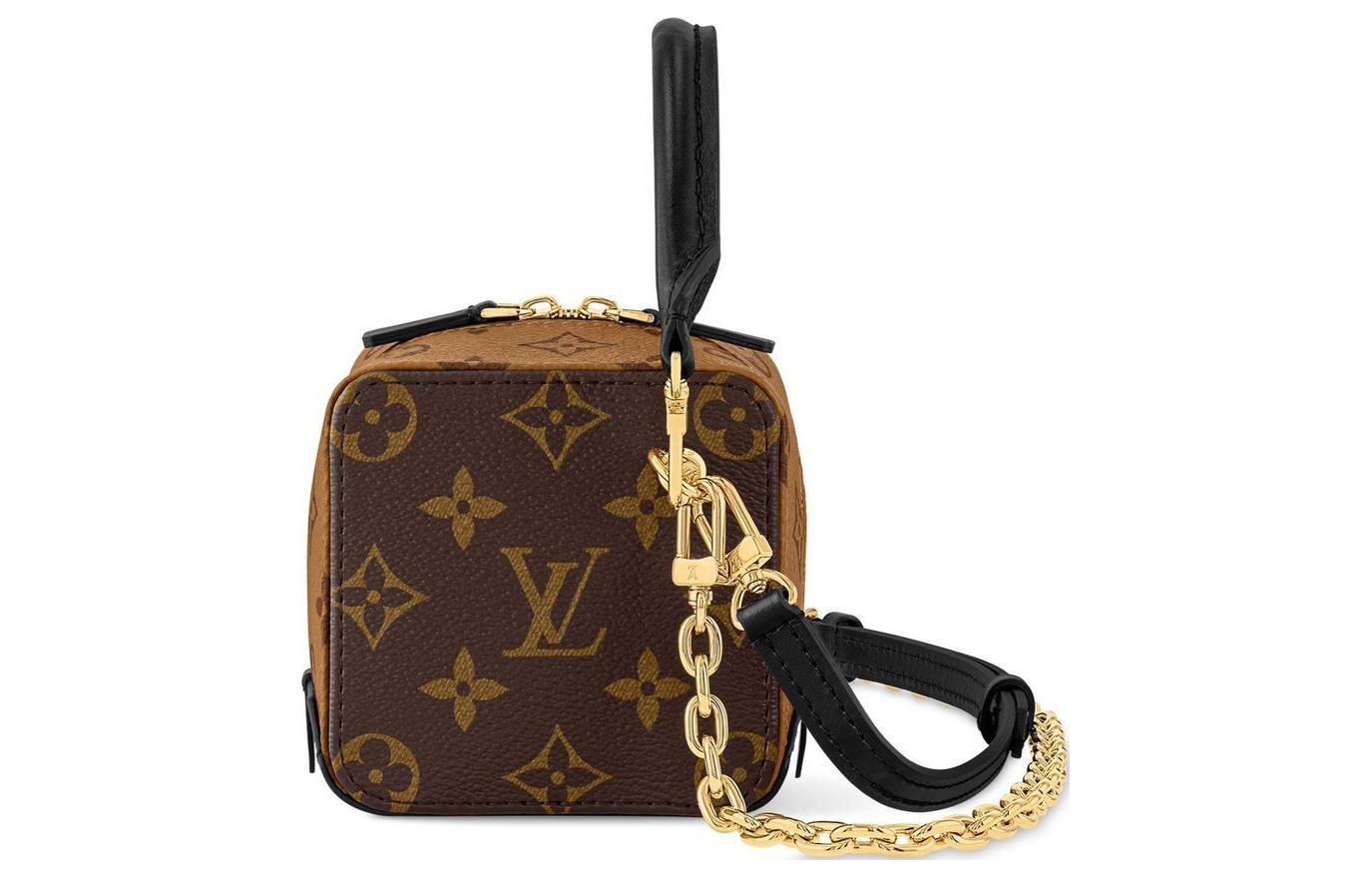 

Кожаная женская сумка коричневая LOUIS VUITTON
