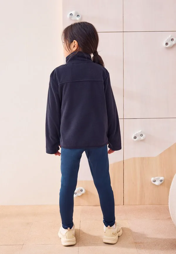 Куртка из флиса стандартного кроя на молнии с карманами Next, Navy Blue — фото 2