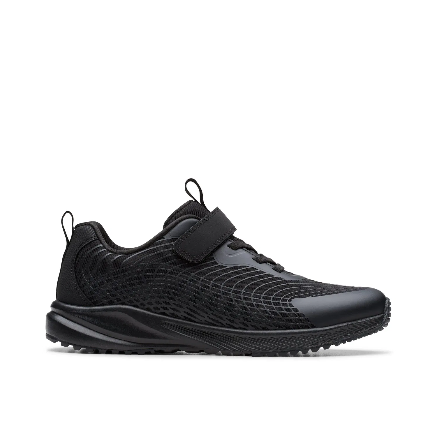 Кроссовки для школы Deyes Dash Youth Clarks, черный