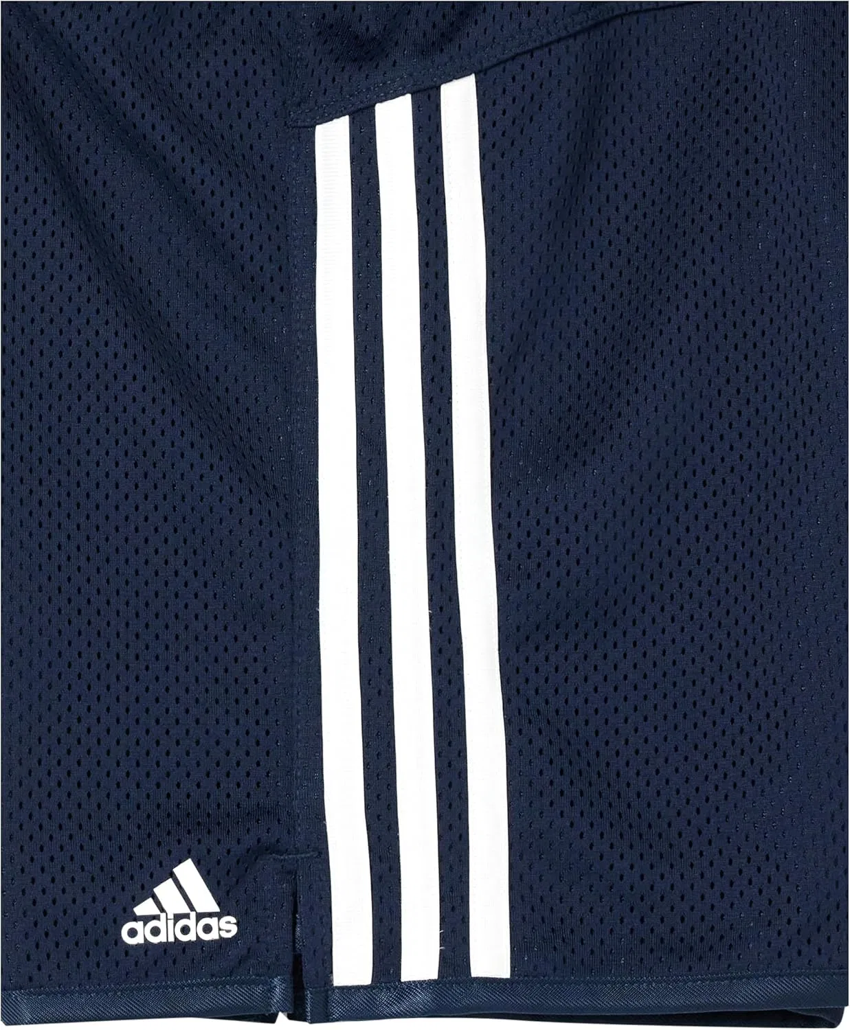 Детские шорты Adidas SSNL5 из сетчатой ткани, Navy — фото 3