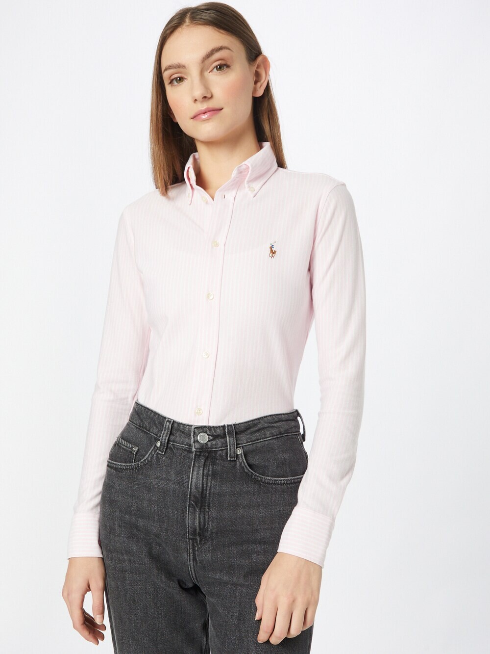 Блузка Polo Ralph Lauren, розовый — фото 2