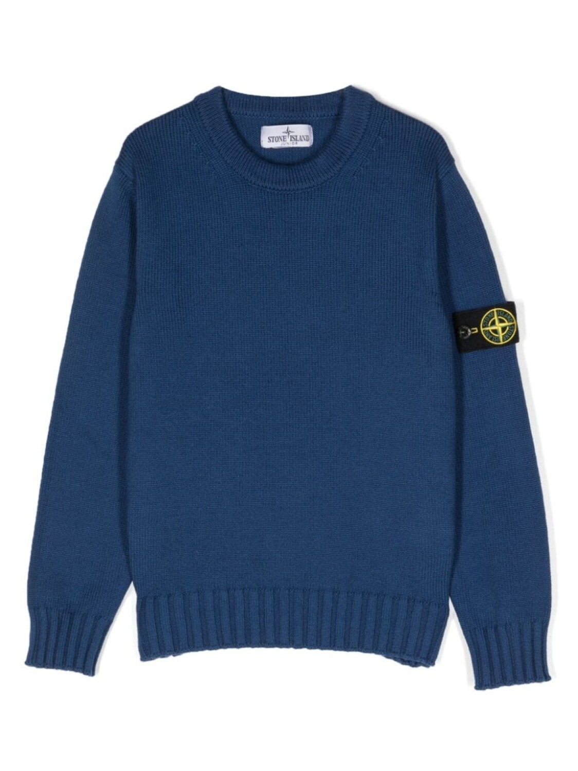 

Stone Island Junior джемпер с логотипом Compass, синий