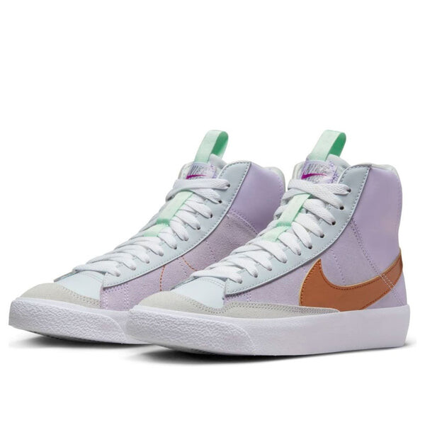 Кроссовки blazer mid '77 'dance - barely grape metallic copper' Nike, фиолетовый — фото 3