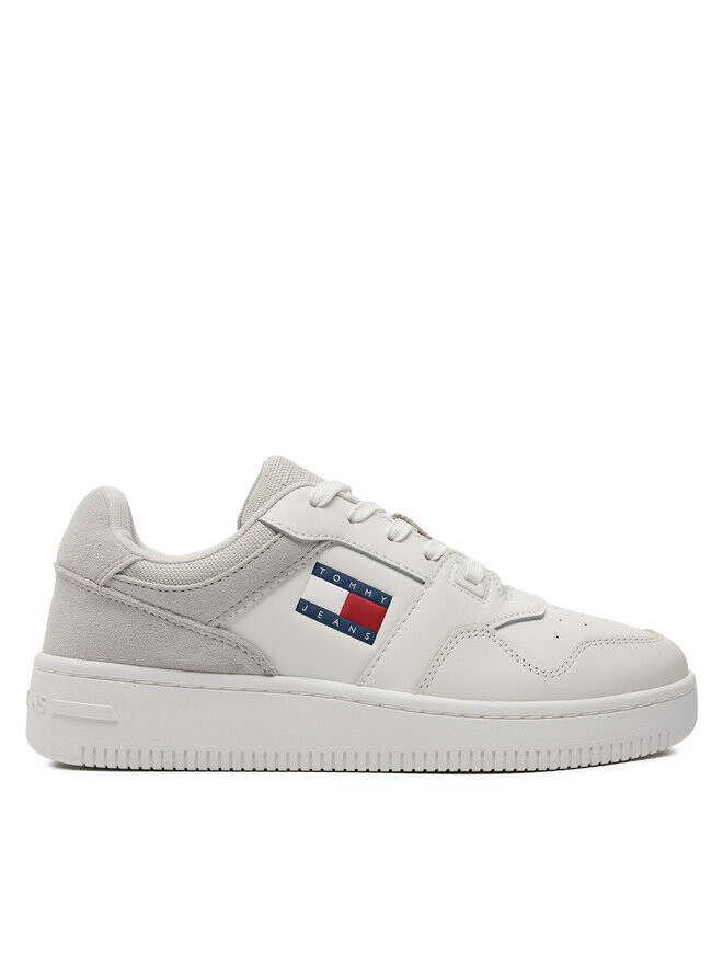 

Кроссовки Tommy Jeans Retro Basket Mix Media EN0EN02653, белый