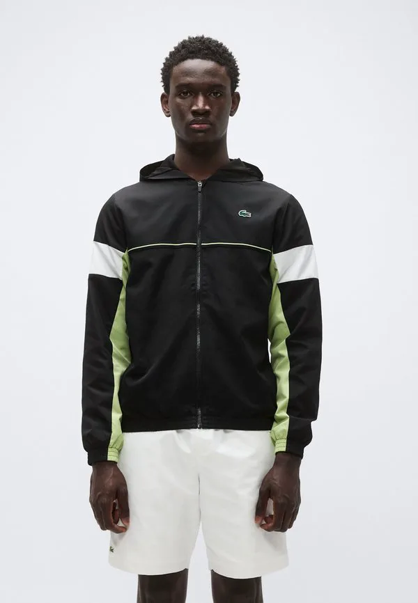 Тренировочная куртка Lacoste Sport, Теннис, черный