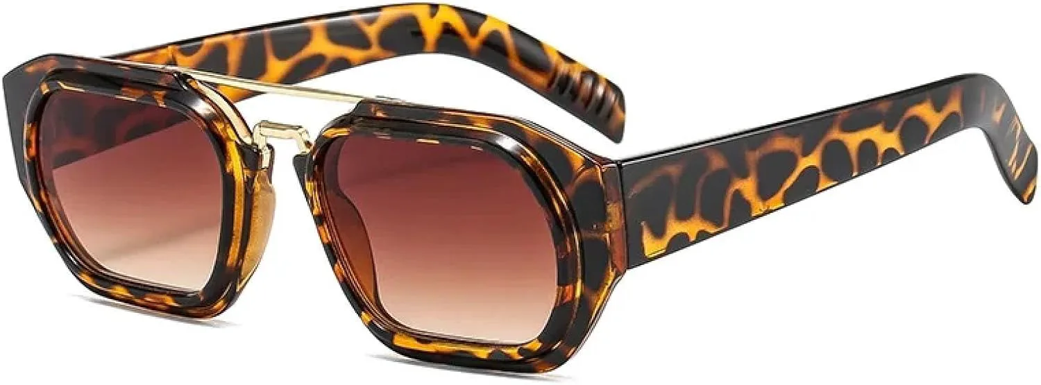 

Солнцезащитные очки с защитой от УФ-излучения UV400 | Легкая оправа | Для женщин и мужчин | Для занятий спортом на открытом воздухе и вождения DSVIGF, Leopard