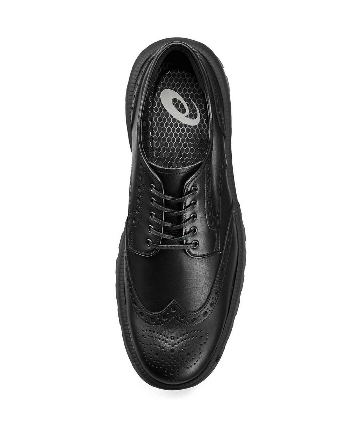Мокасины Runwalk Мужские 2E Asics Walking Runwalk, Black (Oiled Leather) — фото 4