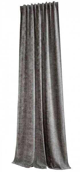 

Штора Gardinenbox Chenille Jacquard, 140x245x1 см, серый