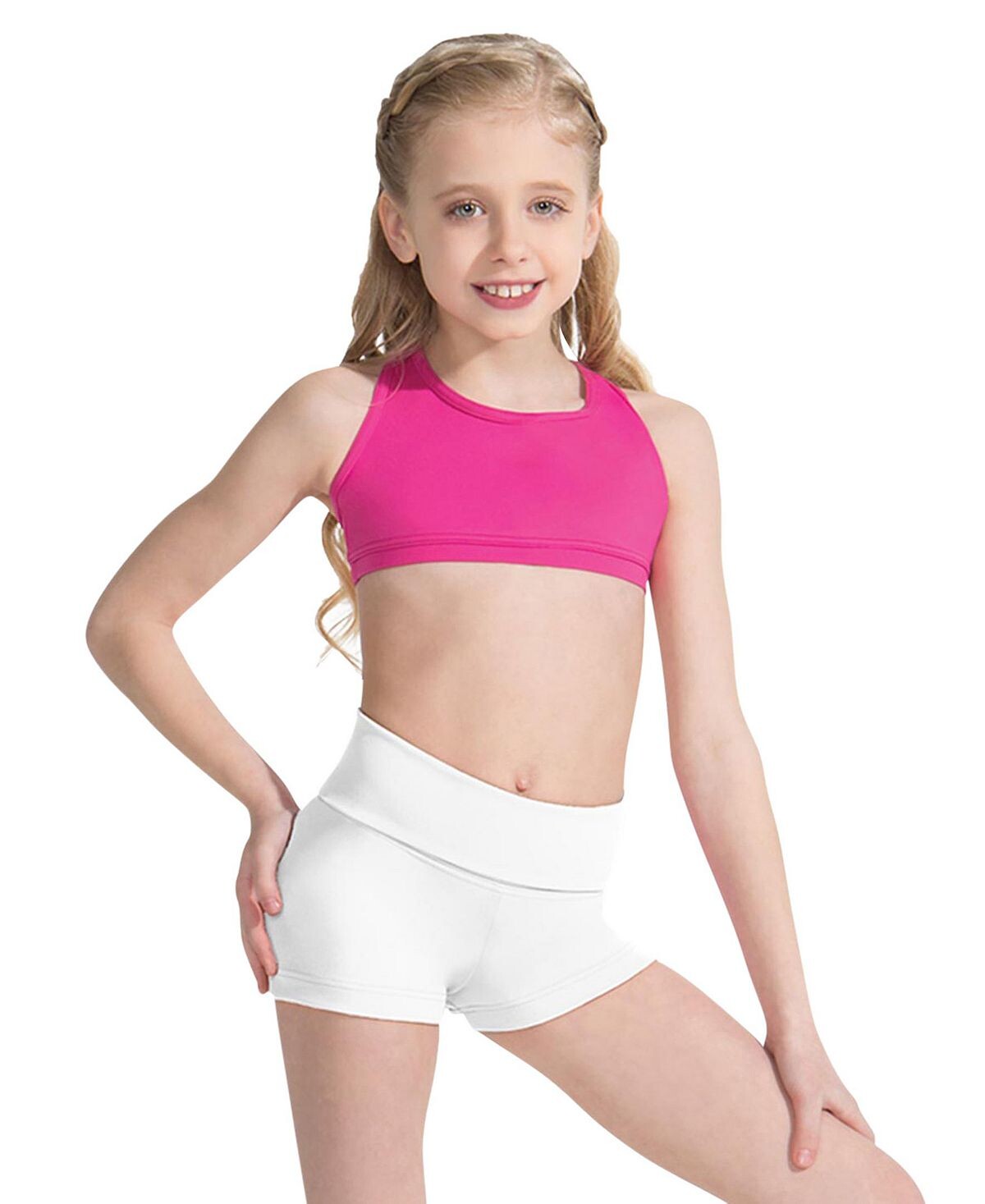 

Короткие шорты Big Girls Fold Over Boy Capezio