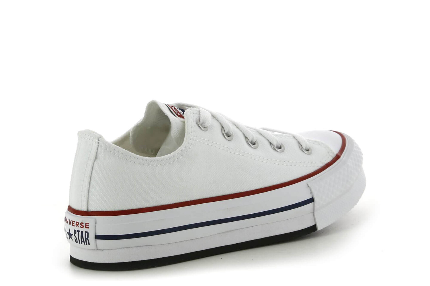 Кроссовки на шнуровке 272858c/102 белый гранатовый темно-синий Converse, белый — фото 3