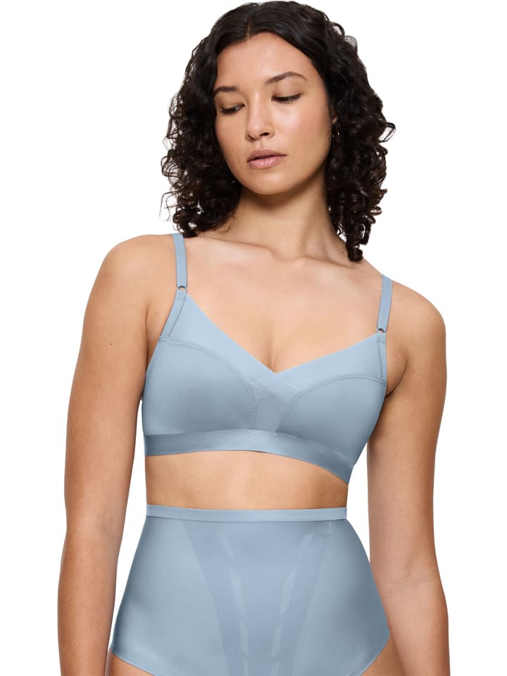 

Triumph Светло-голубой бюстгальтер без косточек