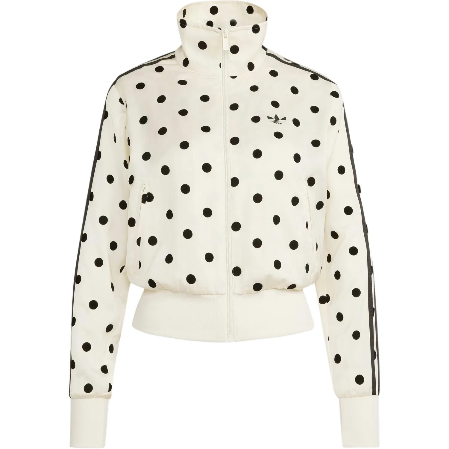Куртка женская SATIN POLKA DOTS TT TRACK TOP Adidas Originals, Ecru