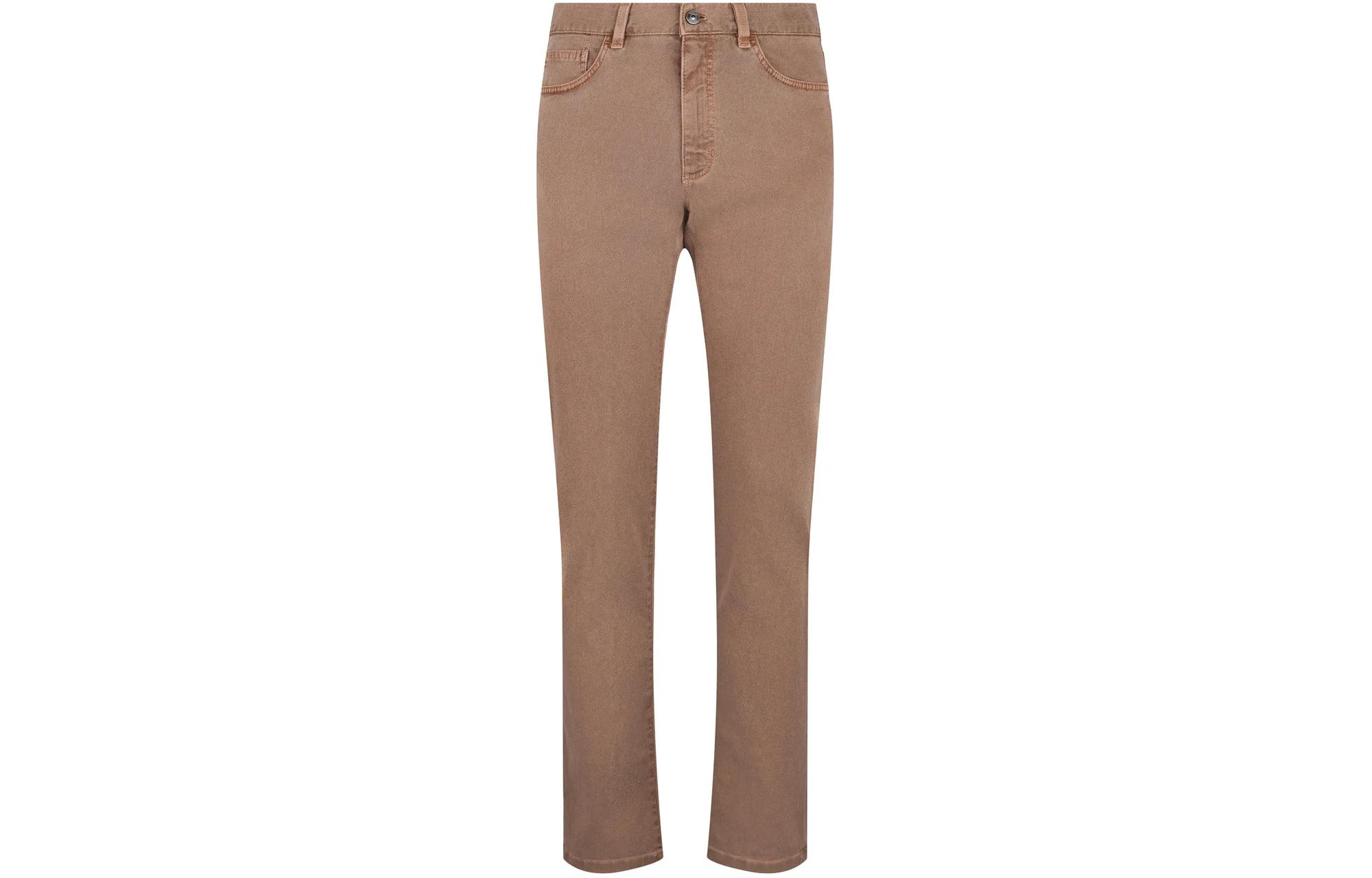 

Прямые джинсы Ermenegildo Zegna, Коричневые