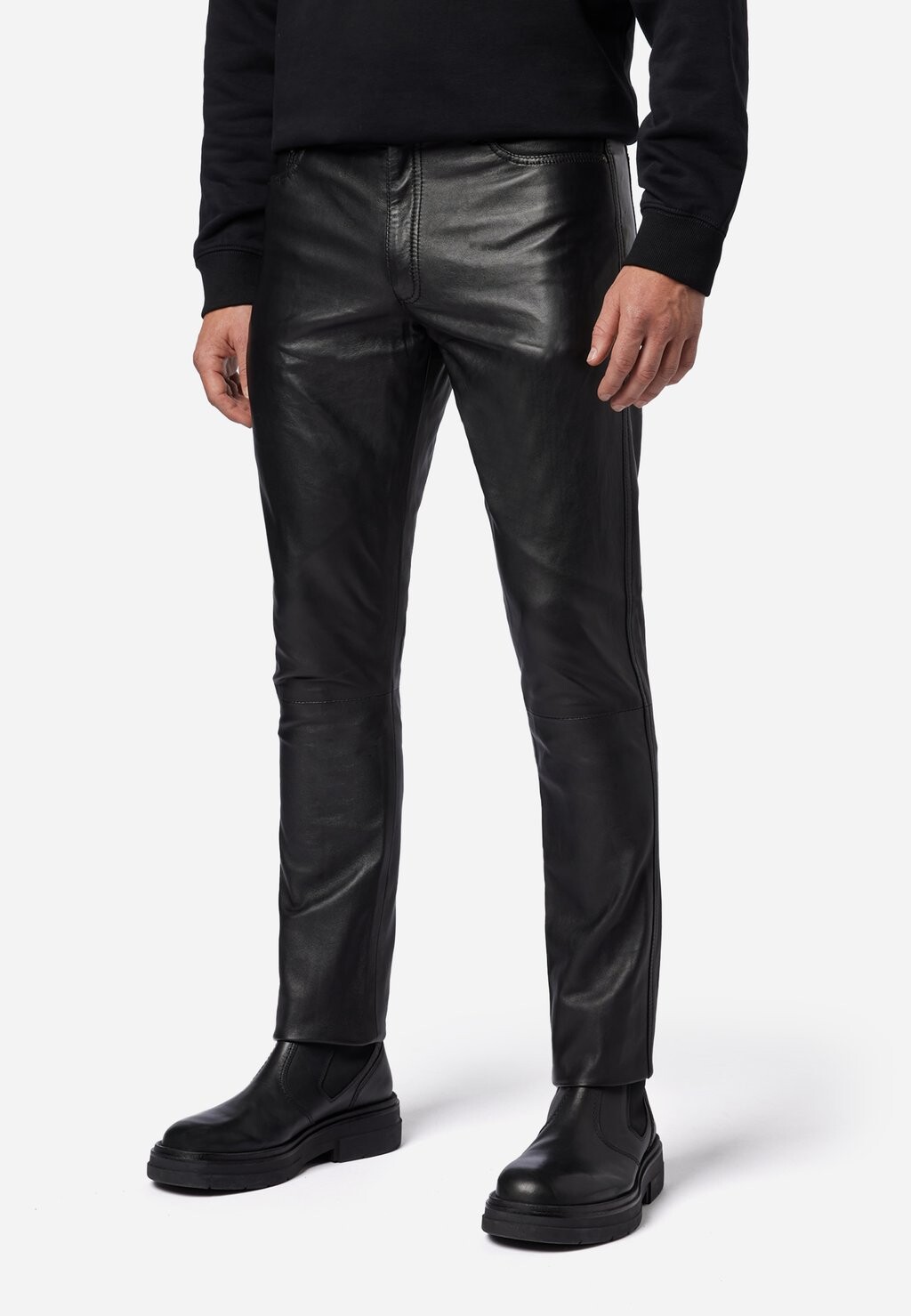 

Кожаные брюки SLIM FIT Ricano, цвет schwarz